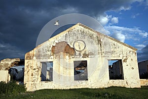 Russian depot in Mongolia