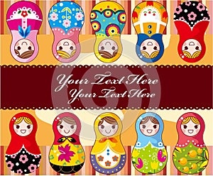 Russian Doll card