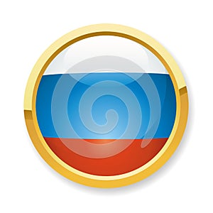 Russian flag button