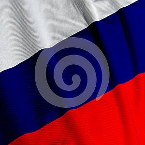 Ruso bandera detallado 