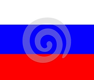 Russian Flag design background
