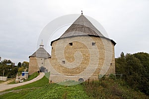 Russian fortress Old Ladoga (VIII century AD) photo