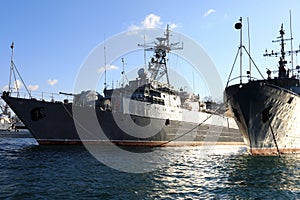 Russian gorya-class minesweeper