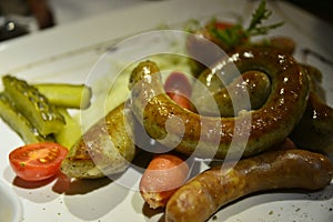 Russian ham sausage