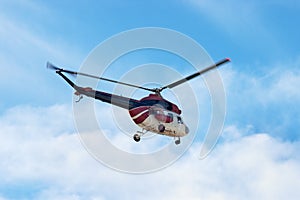 Russian helicopter MI2