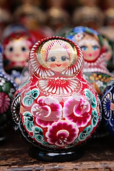 Russian matryoshka photo