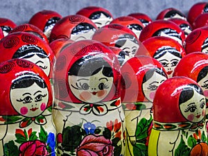 Russian matryoshkas (Nesting dolls)