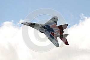 Russian MIG-29 fighter jet