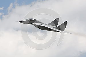 Russian military fighter jet MIG 29 photo