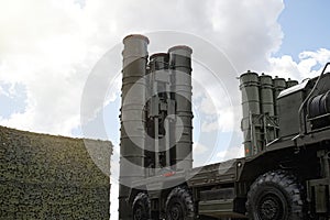 Russian military missile system s-400