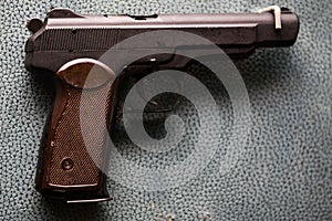 Russian military pistol - APS Stechkin - soviet weapon photo