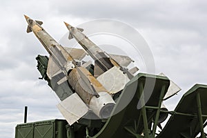 Russian mobile surface-to-air missile system