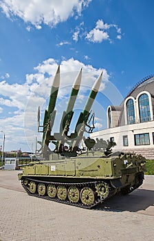 Russian mobile surface-to-air missile system 2K12M1 Kub-M1