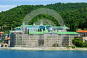 Russian monastery of the Holy Panteleimon at Athos