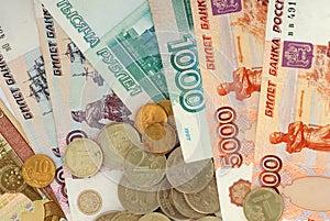 Russian moneys photo