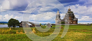 Russian monument of architecture of Kizhi