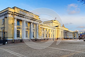 Russian Museum of Ethnography building. Saint Petersburg, Russia