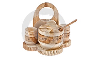 Russian National Wooden Tableware