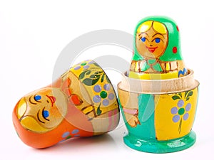 Russo nidificazione bambola 