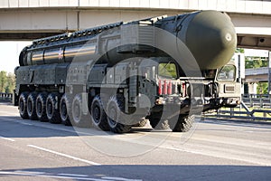 Russian nuclear missile Topol-M photo