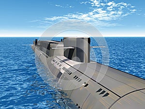 Russian Nuclear Submarine photo