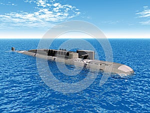 Russian Nuclear Submarine