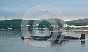 Russian nuclear submarine Dmitry Donskoy photo