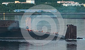 Russian nuclear submarine Dmitry Donskoy photo