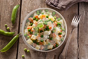 Russian Olivier salad