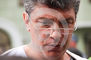 Russian opposition leader Boris Nemtsov