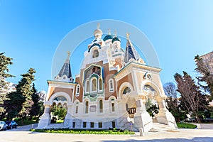 Russian Orthodox Cathedral in Nice