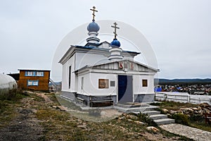 Russian Orthodox Church, Khuzir, Olkhon, Russia