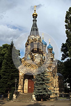 Russian Orthodox Church of St. Simeon of the Wonderful Mountain (Divnogorsk) in Dresden, Germany