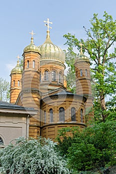 Russian Orthodox funerary chapel in Weimar