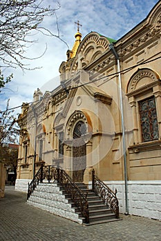 Russian Orthodox Holy Myrrh Bearers Cathedral in Baku, Azerbaijan