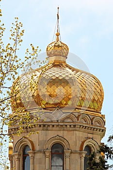 Russian Orthodox Holy Myrrh Bearers Cathedral in Baku, Azerbaijan