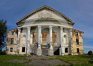 Russian palace ruins