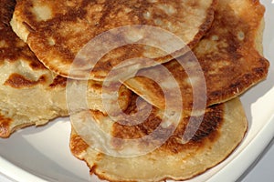 Russian pancake, blini photo