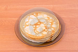 Russian pancakes blini