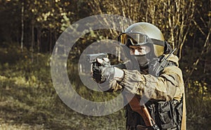 Russian police special force