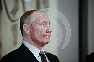 Russian President Vladimir Putin in Athens