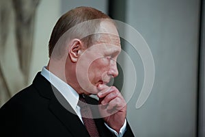 Russian President Vladimir Putin in Athens