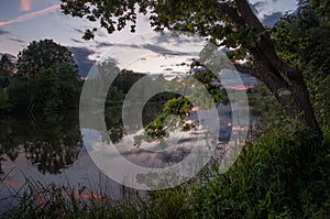River evening