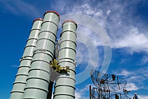Russian rocket defense system s-300