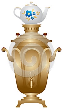 Russian samovar