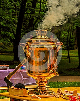 Russian samovar