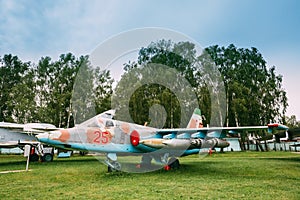 Russian Soviet Armoured Subsonic Attack Aircraft Fighter-bomber