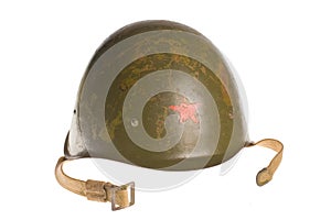 Russian Soviet army helmet world war.
