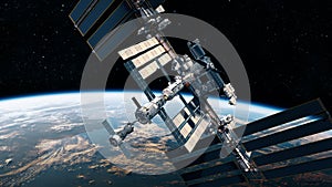 Russian Spacecraft Docking To International Space Station