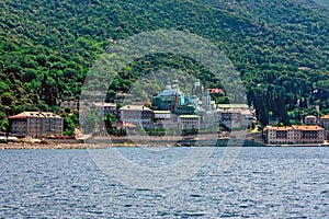 Russian St. Pantaleon monastery at Mount Athos